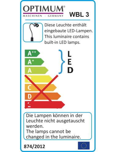 LAMPARA HALOGENA  WBL 3 - CABEZA ARTICULADA