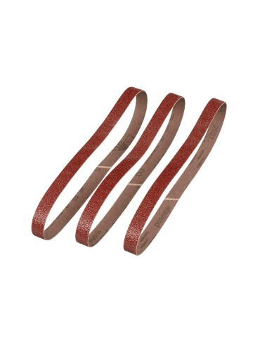 Cintas para lima eléctrica 60 g, 13 x 455 mm, 3 uds