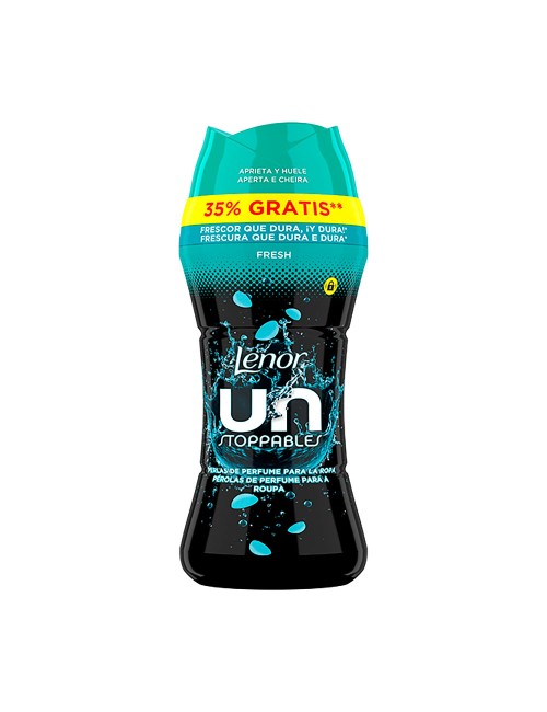 Suavizante unstoppables perlas de perfume fresh 270 g (195 + 75 g)
