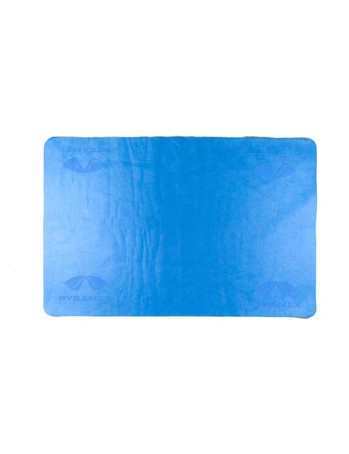 Toalla reutilizable refrescante envolvente, azul, 66 x 43 cm