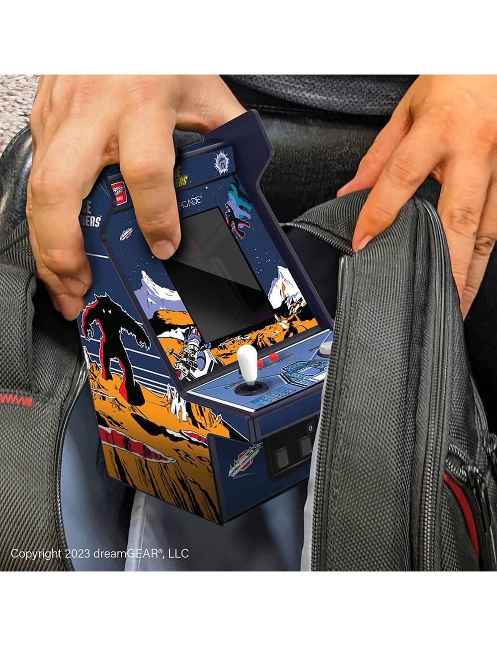 Micro player space invaders 6,75 inch