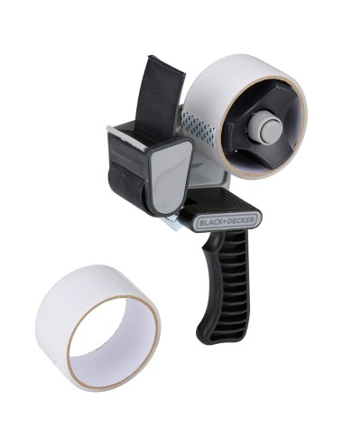 Dispensador cinta de embalaje + 2 rollos 48 mm x 15 m