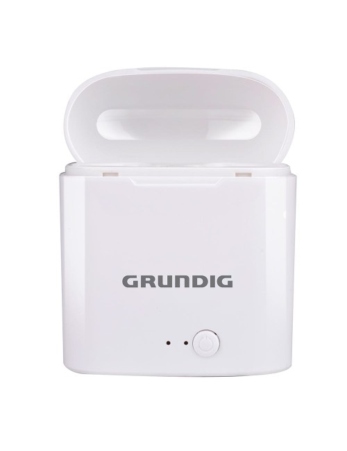 Auriculares inalámbricos earbuds con micro bluetooth con estuche blanco