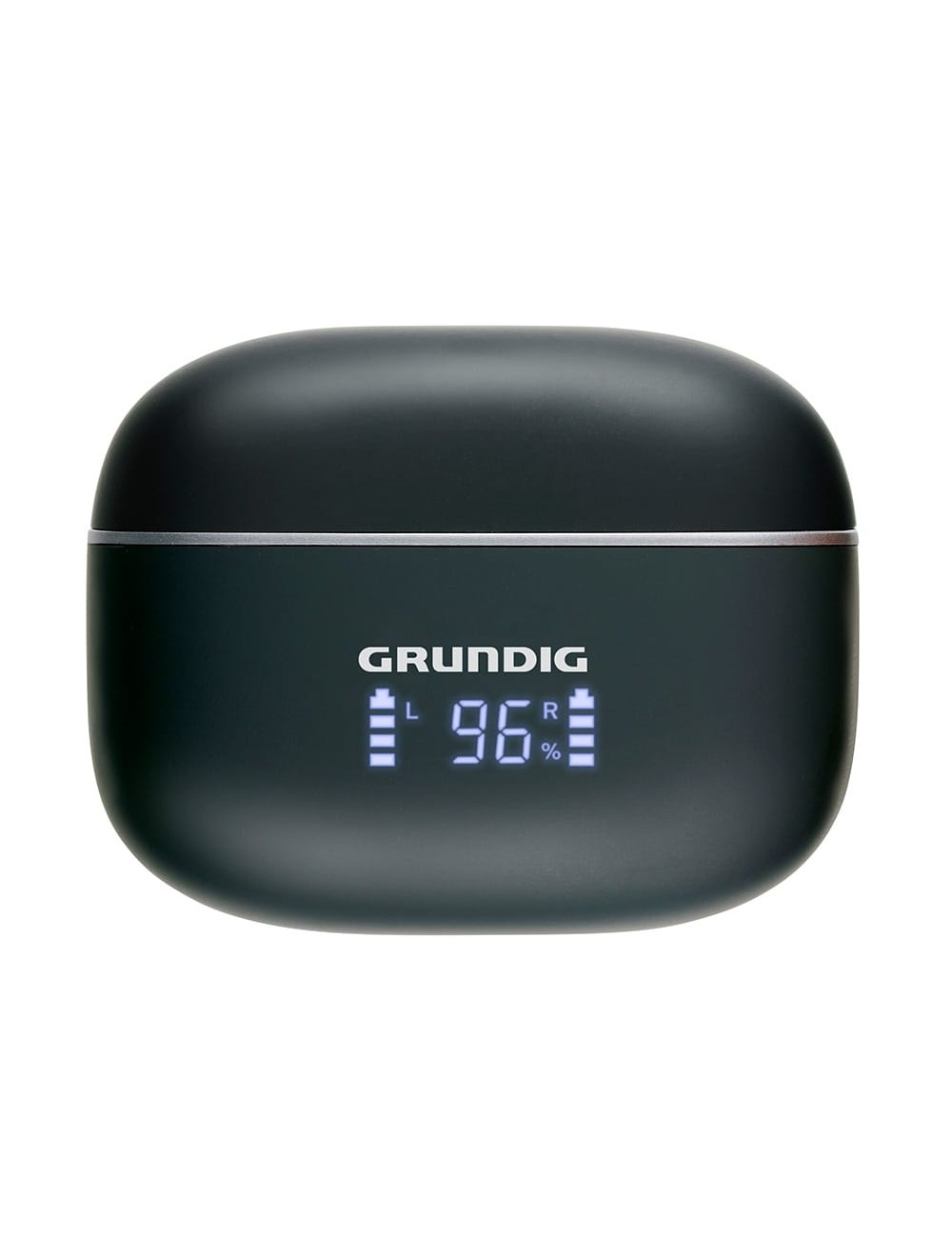 Auriculares earphone bluetooth con estuche negro