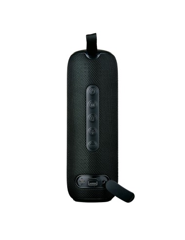 Altavoz bluetooth 10 w con 8 modos de luz ø8 x 24 cm