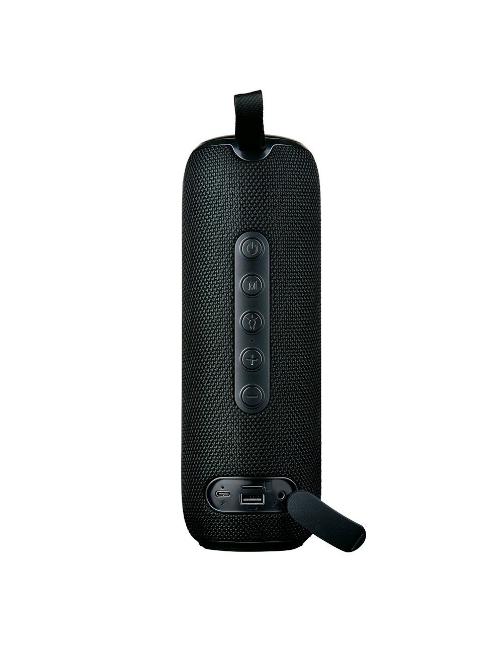 Altavoz bluetooth 10 w con 8 modos de luz ø8 x 24 cm