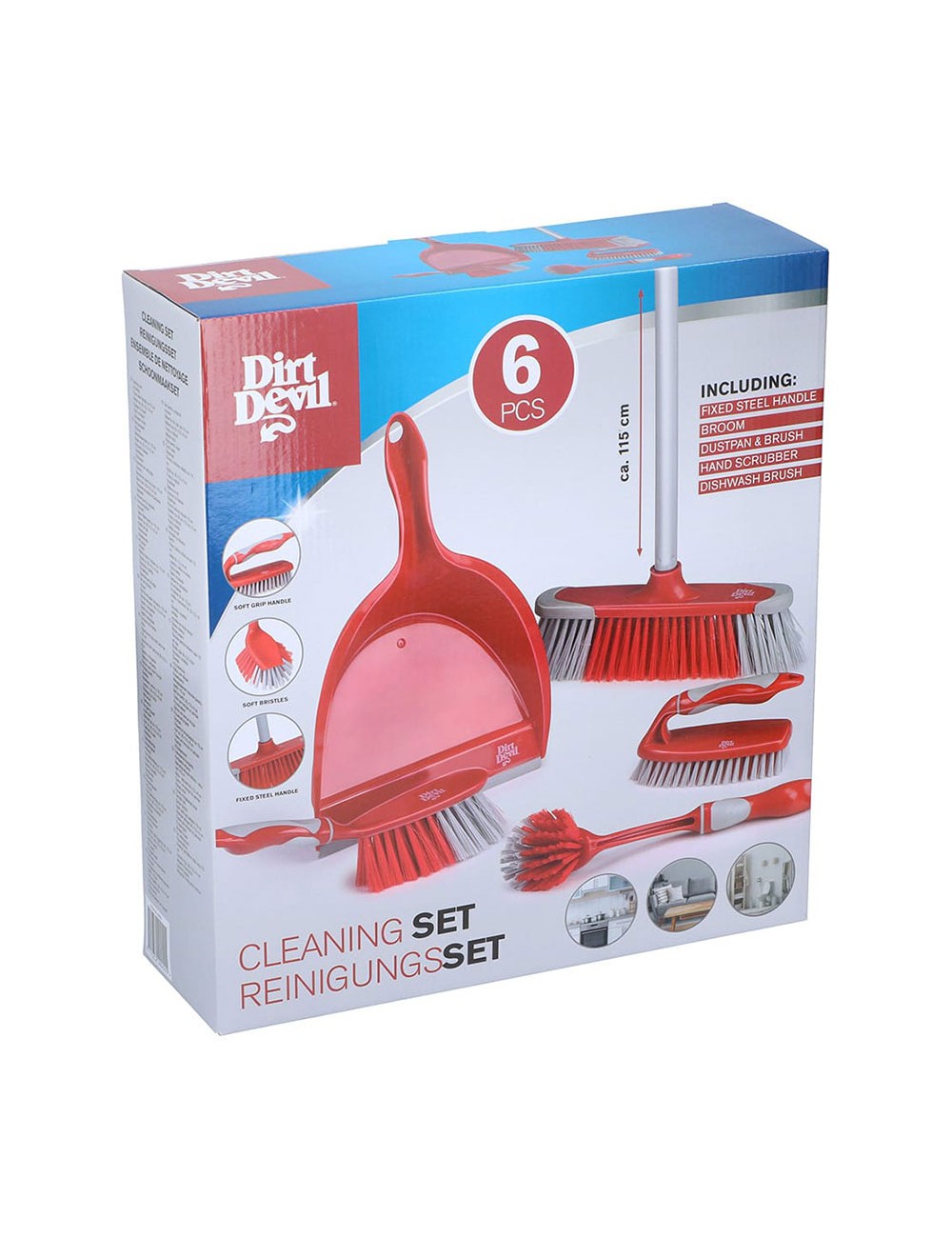 Set limpieza, 6 piezas