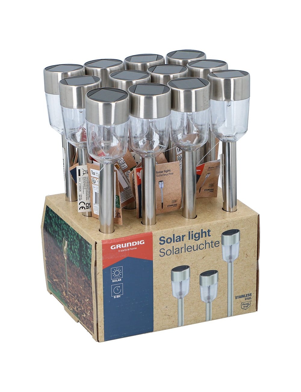 Estaca solar 40 mah 1,2 v