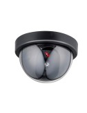 Cámara seguridad simulada tipo domo color negro ø11 x 9 cm