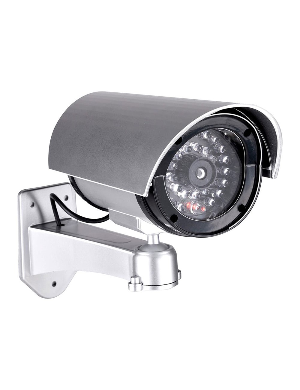 Cámara seguridad simulada tipo bullet 11 x 8 x 17 cm