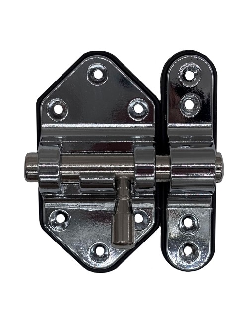 Pasador reforzado base plástica 30 mm cromo