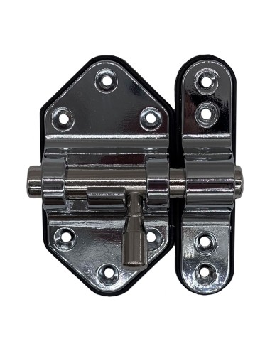 Pasador reforzado base plástica 50 mm cromo