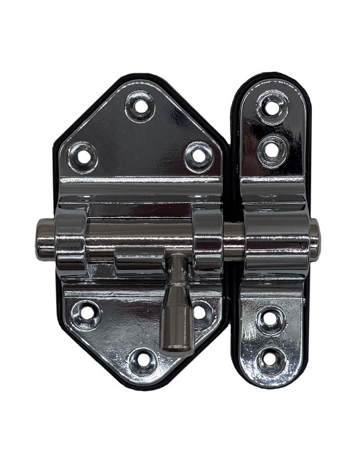 Pasador reforzado base plástica 50 mm cromo