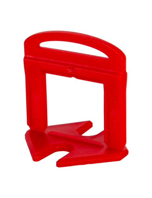 Brida delta level system 3 mm / 6-15 mm, roja, bolsa 100 uds