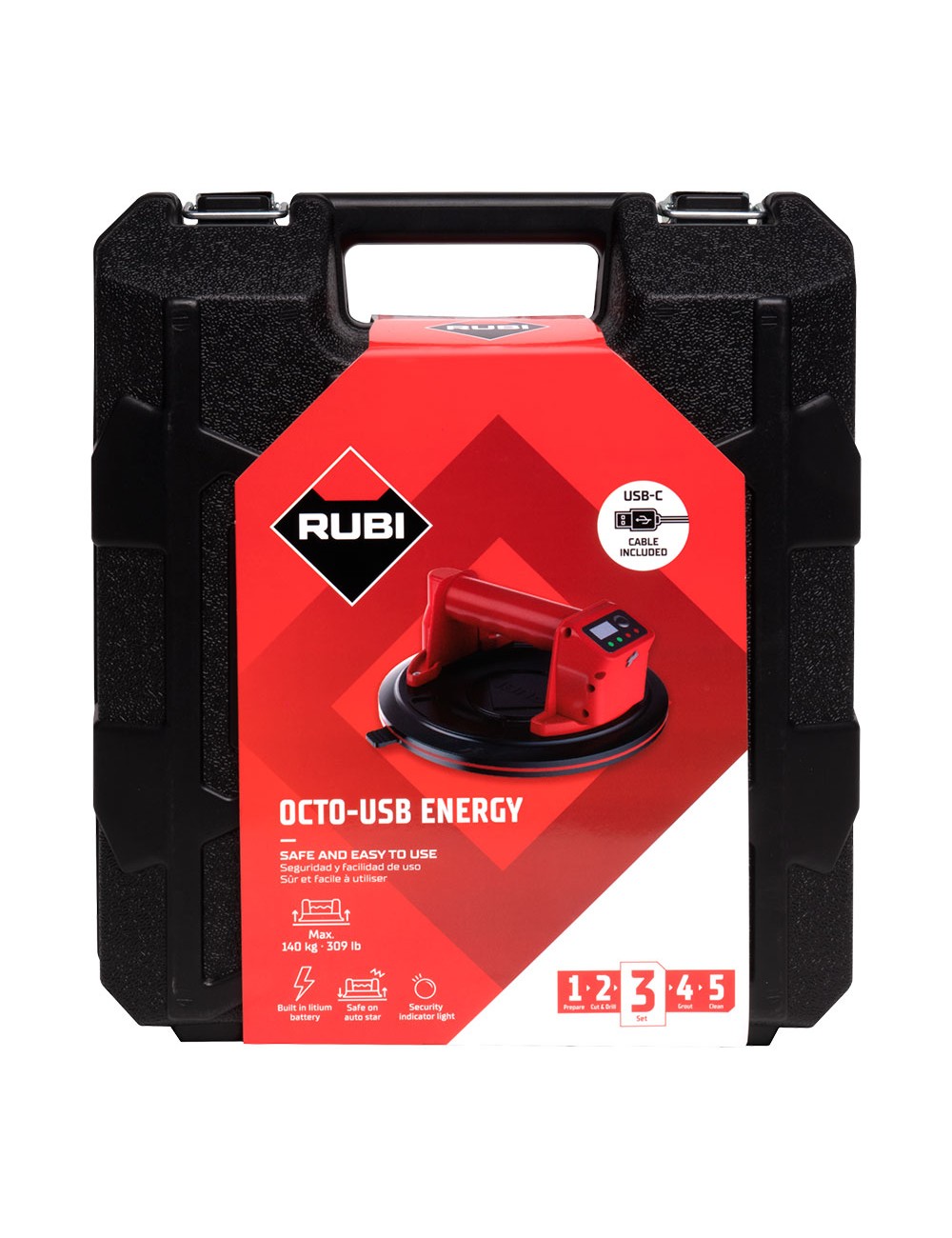 Ventosa octo-usb energy