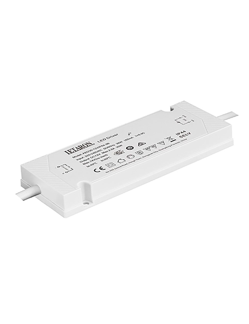 Alimentador led cv aed30-12v ip44-3b 12 v 30 w cableado