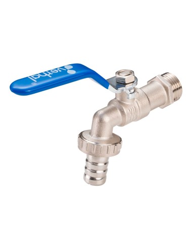 Grifo esfera, racor manguera, 1/2" x 3/4"