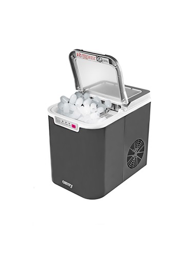 Máquina de cubitos cr8073, negra, 74-87 w, 35,5 x 25 x 32 cm