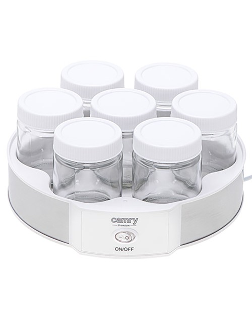 Yogurtera cr4519, blanca, 20 w, ø24 x 11,5 cm