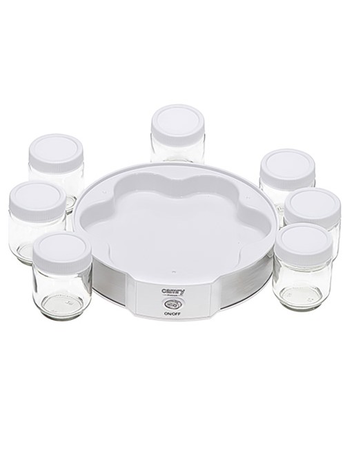 Yogurtera cr4519, blanca, 20 w, ø24 x 11,5 cm