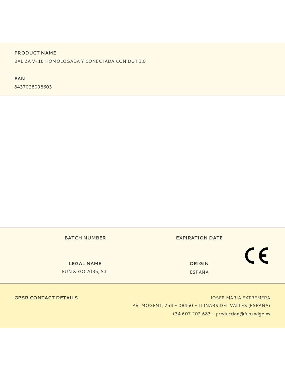 Baliza v16 de emergencia homologada conectada geolocalizable con dgt 3.0 isse safety light