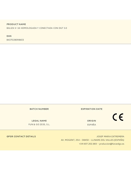 Baliza v16 de emergencia homologada conectada geolocalizable con dgt 3.0 isse safety light