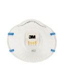 Mascarilla para partículas 8822, ffp2, con válvula, 3 uds