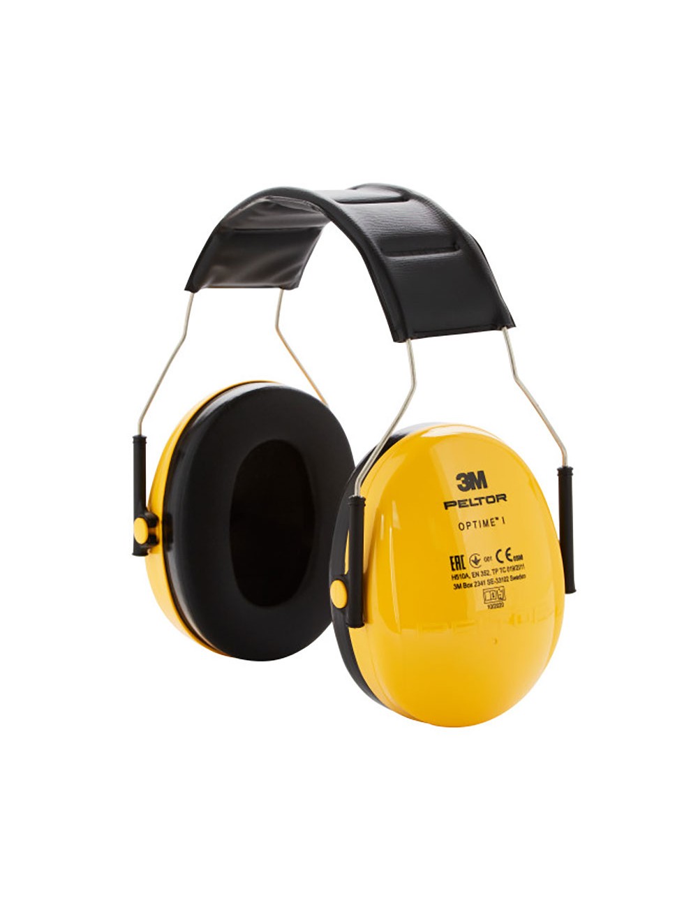 Protector auditivo acolchado (87-98 db). snr: 27db, amarillo