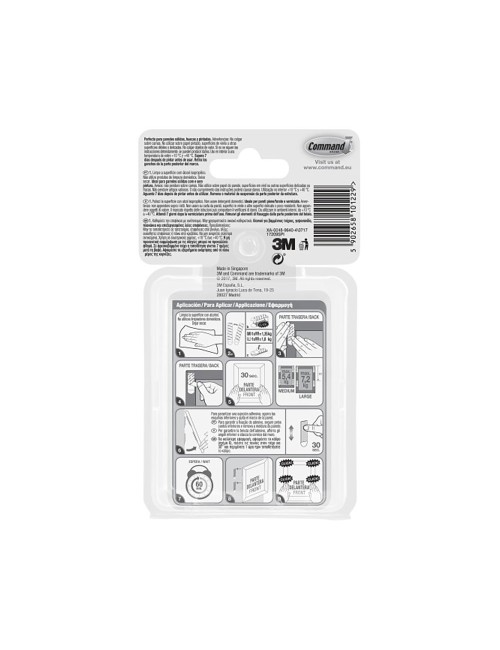 Tiras para colgar cuadros, multipack grandes y medianas