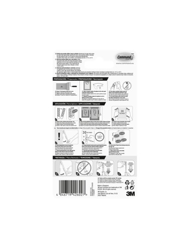 Tiras grandes para colgar cuadros