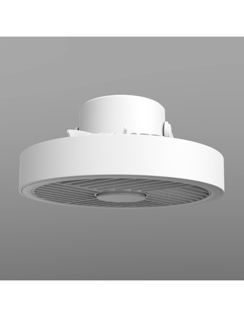 Ventilador de mesa portátil recargable led splash 5,5 w 6500 k blanco ø180 x 85 x 160 mm