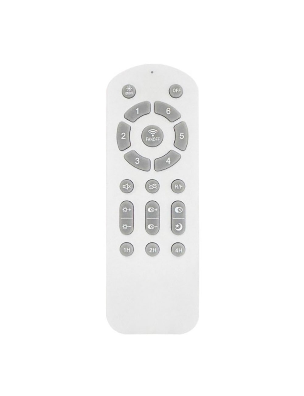 Ventilador de techo led 3cct aspas retráctiles moss mini 46 w 5520 lm níquel, aspas ø92 cm, plafón ø39 cm, altura 32 - 42 cm ...