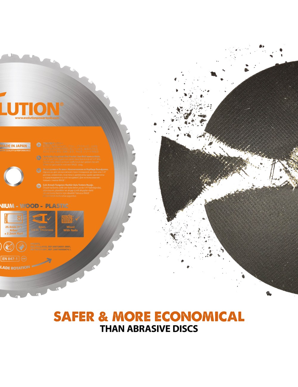 TRONZADORA MULTIFUNCIÓN R355CPS - 355mm