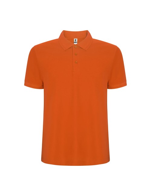 Polo pegaso premium naranja t.s