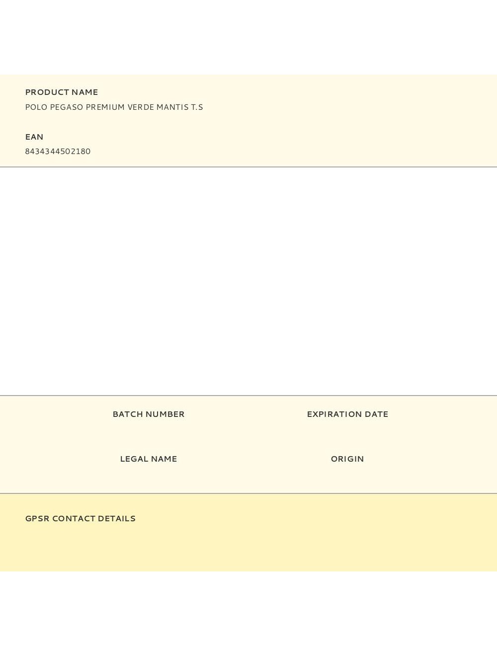 Polo pegaso premium verde mantis t.s