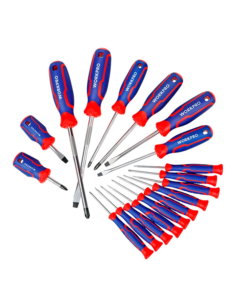 Destornilladores, juego de 18 piezas