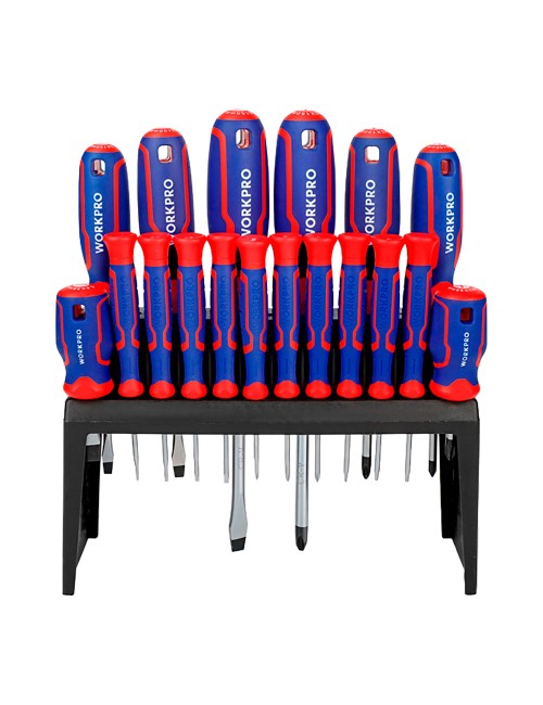 Destornilladores, juego de 18 piezas