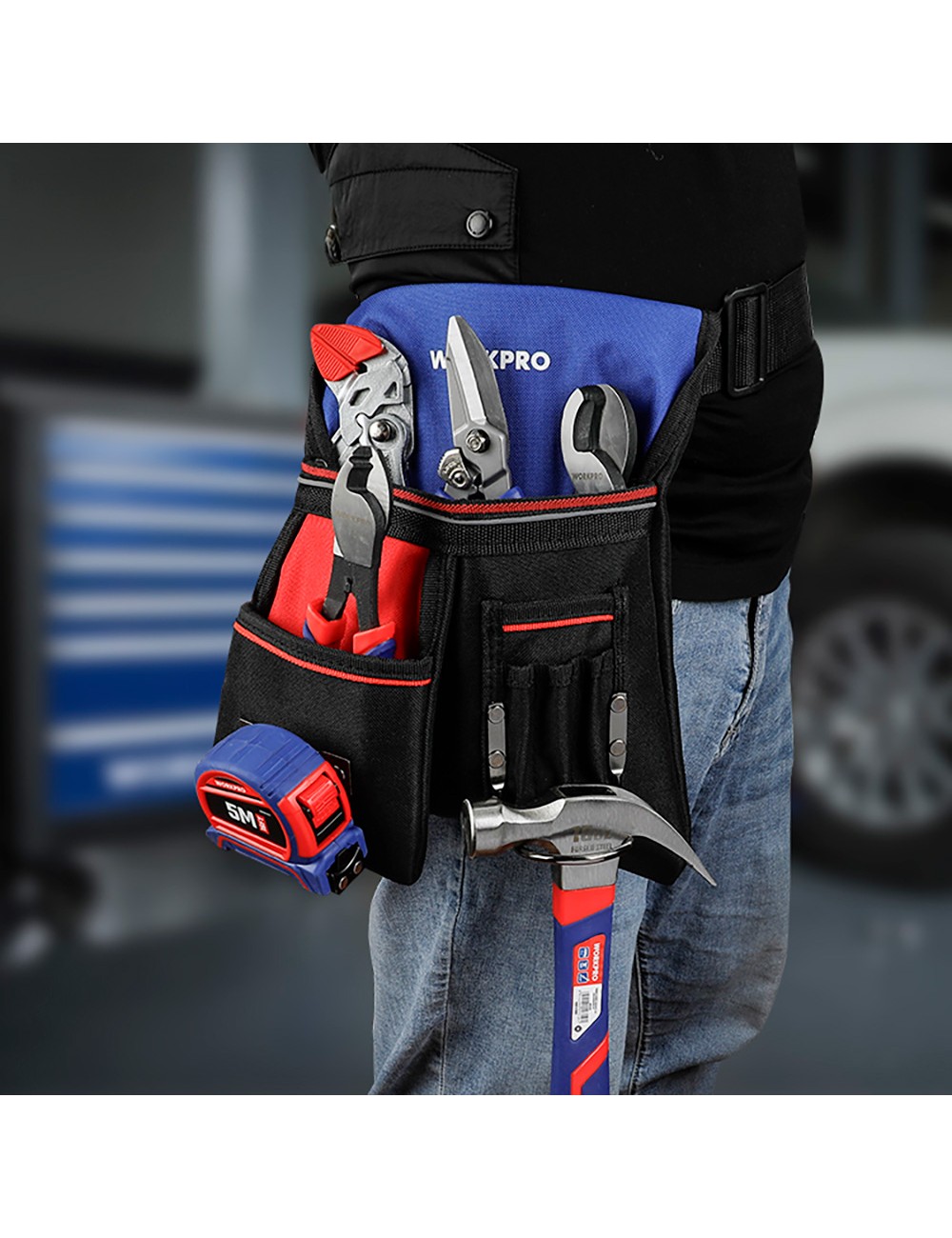 Bolsa portaherramientas (herramienta no incluida)