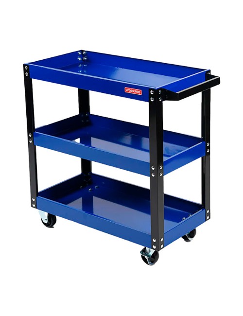 Carro herramientas, 3 bandejas (herramienta no incluida), 75,5 x 35,5 x 70,5 cm