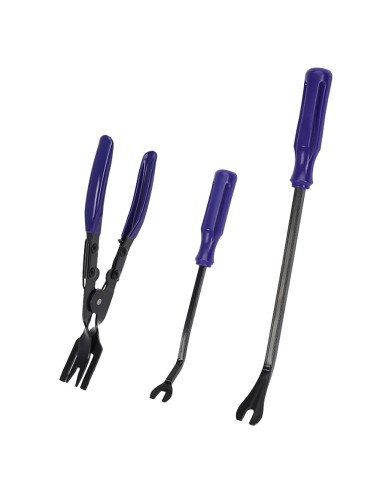 Herramientas saca grapas, 3 piezas