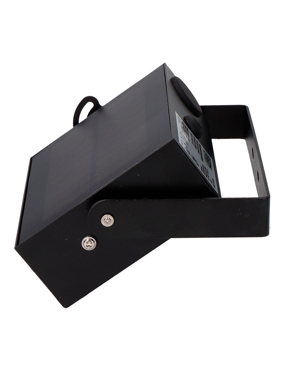 Foco proyector solar auto basculante 7 w 700 lm, 6500 k, con sensor movimiento, negro