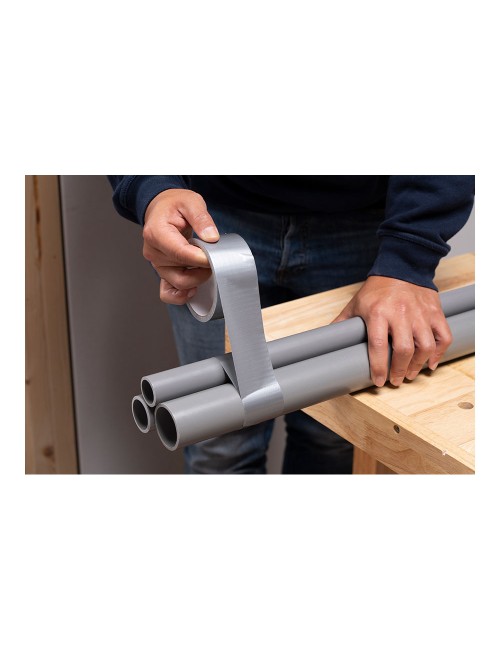 Cinta americana universal, plata, 48 mm x 10 m