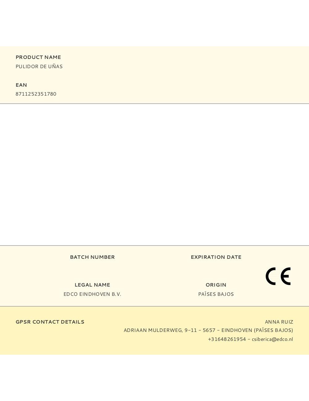 Pulidor de uñas, con 3 rodillos pulidores