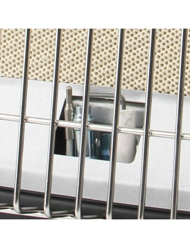 Estufa de gas portátil de infrarrojos con analizador de atmósfera (ods)