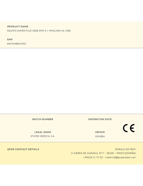 Equipo de soldadura super plus 200 b + máscara as-one