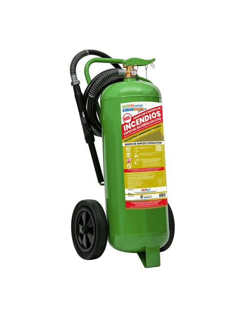 Extintor ecofire ext040g verde carro 40 l