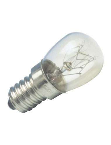 Bombilla incandescente pebetero, e-14, 15 w, 26 x 60 mm