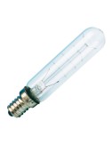 Bombilla incandescente tubular, e-14, 40 w, 25 x 80 mm