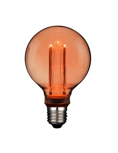 Bombilla led g95 decorativa globo e27 4 w 200 lm 1800 k luz cálida ø95 x 145 mm