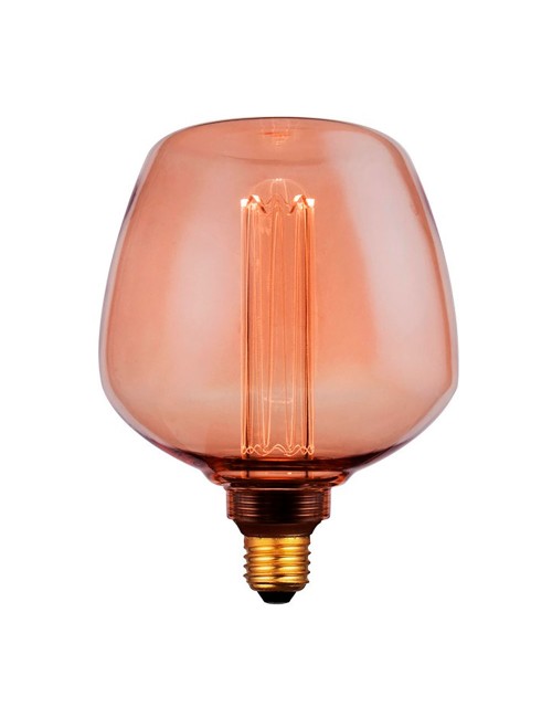 Bombilla led st123 decorativa globo irregular e27 4 w 200 lm 1800 k luz cálida ø123 x 163 mm